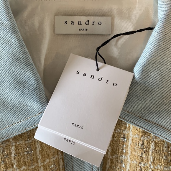 BNWT Sandro tweed dress 34 - Picture 5 of 5